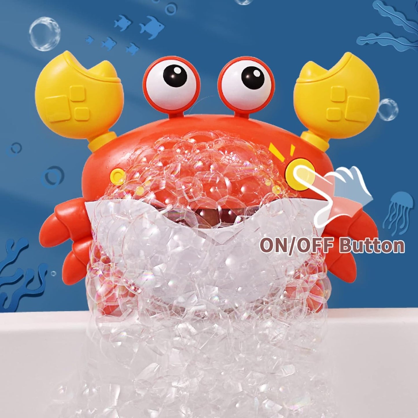 Musical Toddler Bath Toys Crab Baby