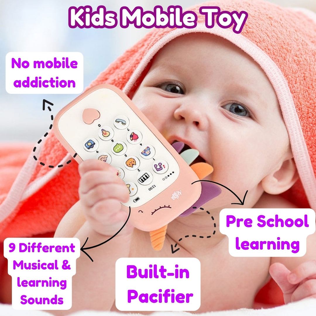 Kids Educational Toy Phone (Random Color)